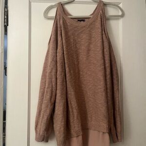 Torrid Women's Pink Crew Neck Sweater